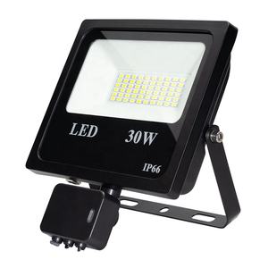 Projecteur LED extérieur étanche pour <span class=keywords><strong>garage</strong></span>, détecteur radar micro-ondes, éclairage de sécurité pour parking, 30W 50W 100W - Product Image 1