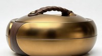 Olla térmica aislada premium jumbo de 4L, 5L, 6L con mango de madera, calentador de alimentos de acero inoxidable para banquetes y buffets de bodas
