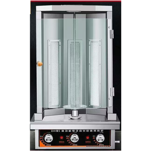 Máquina de Shawarma para Buffet de Hotel, Asador Comercial de Doner <span class=keywords><strong>Kebab</strong></span> con Ventana de Vidrio para Monitoreo en Tiempo <span class=keywords><strong>Real</strong></span> - Product Image 3