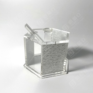 Expositor Acrílico Moderno de Fábrica al por Mayor para Tiendas, para Mesa de Cocina o Comedor, Trapezoidal, Estilo Judaica - Product Image 5