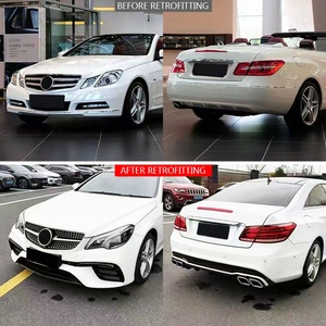 Kit de Carrocería para Coupé W207 2011-2013, Actualización 2014-2016 AMG, Parachoques Delanteros/Traseros, Faros Antiniebla, Luces Traseras, Clase E de Benz, Universal - Product Image 2