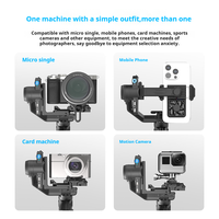 FeiyuTech SCORP Mini 3 pro Gimbal Stabilizer Profesional 3 Axis untuk Kamera Mirrorless DSLR Digital