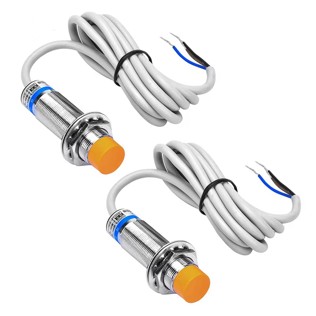 8mm Detecting Distance Approach Cylinder  Proximity Switch NPN NO DC 6-36V 300mA 3-Wire Inductive Proximity Sensor