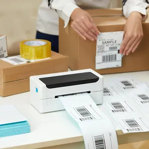 MHT-1081 Mobile phone usb wifi printer with stand waybill label printer 4x6 thermal barcode printer