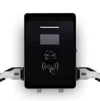 Grosir kotak pengisi daya EV kotak dinding 7kw pengisi daya Home-Ev QQr AC isi daya kartu pasang Dinding