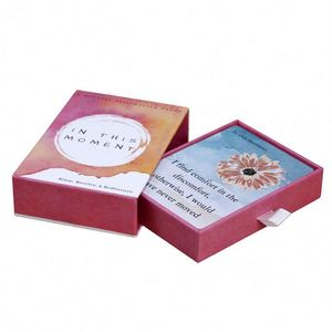 Outil portable anti-stress : Cartes d'affirmation pour la relaxation et la méditation quotidienne guidée, avec logo personnalisé - Product Image 2