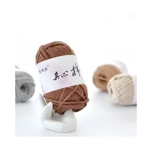 Factory wholesale genuine cotton core filling yarn stick needle knitting thick wool yarn