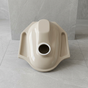 VIstaar-sartén sanitaria semitrampa para baño, baño blanco, para sentadillas, baño de Tailandia, Tailandia, Vietnam - Product Image 5