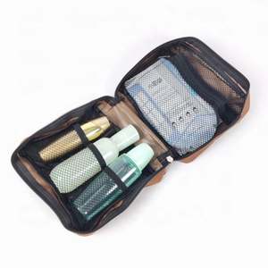 Vente en gros Trousse de maquillage en toile naturelle personnalisée Trousse cosmétique en coton Trousse cosmétique en toile de coton blanche écologique - Product Image 4