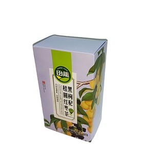 SP2440 بيع بالجملة صناديق ورق مقوى مصنوعة من الورق المقوى للأغذية مثل الشاي والبسكويت - Product Image 1