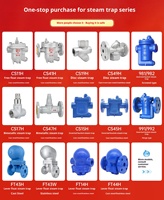 Piège à vapeur à flotteur à levier FT14H-16C, drainage continu, zéro fuite de vapeur, haute efficacité énergétique