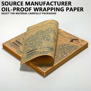 Emballages personnalisés pour sandwichs, papier sulfurisé résistant à la graisse, emballages pour pain et biscuits, emballages alimentaires de qualité supérieure, emballages pour hamburgers - Product Image 4