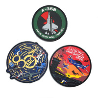 Patchs en caoutchouc écologiques personnalisés avec logo, alphabet, cœur, fleur, faible MOQ 100 pièces pour étiquettes de mode, cadeaux d'aviation, chapeaux, uniformes