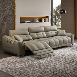 Divano componibile di design moderno in tessuto di lusso, morbido e profondo, con rivestimento in tessuto rimovibile e lavabile. - Product Image 2