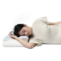 Oreiller cervical orthopédique contour de haute qualité oreiller anti-ronflement oreiller cervical ergonomique en mousse à mémoire de forme pour se détendre