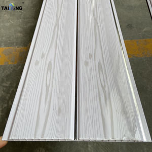 Fabrica Cielo Razo Tablillas De <span class=keywords><strong>Pvc</strong></span> Para Divisiones Cielo Raso En <span class=keywords><strong>Pvc</strong></span> Blanco Mate Panneaux En Bois Pour Plafond - Product Image 5