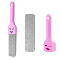 Smiley-Gesicht Bimsstein-Reinigungsstab, Mehrzweck-Reinigungswerkzeug für WC-Becken, Fliesen, Grill & Schwimmbad-Flecken NR.7515