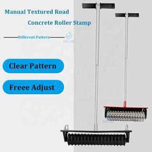 Dispositif de gaufrage circulaire à rouleaux pour l'impression de motifs de lignes, rouleau de construction routière, <span class=keywords><strong>tampon</strong></span> à béton - Product Image 2