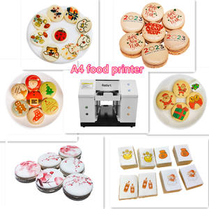 Impresora de Tinta Comestible Digital Automática de Alta Velocidad <span class=keywords><strong>para</strong></span> Decoración de Pasteles, Impresora de Fotos de Tinta Comestible, Tamaño A4, Alta Resolución 1 - Product Image 4