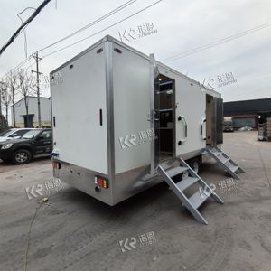 Baño Portátil Moderno y Ecológico para Exteriores, Ducha de Acero Inoxidable para Caravana, Inodoro Móvil de Lujo para Remolque - Product Image 6