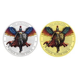 WOWEI Medaglia Sfida dell'Arcangelo Michele, Moneta Religiosa da Collezione in Metallo, per Regalo Festivo o Moneta Commemorativa - Product Image 3