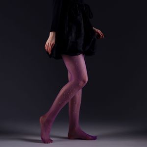 KTS378 OEM logo personnalisé coloré strass mini petit <span class=keywords><strong>filet</strong></span> creux diamant maille <span class=keywords><strong>sexy</strong></span> résille <span class=keywords><strong>sexy</strong></span> collants/collants pour les femmes - Product Image 3