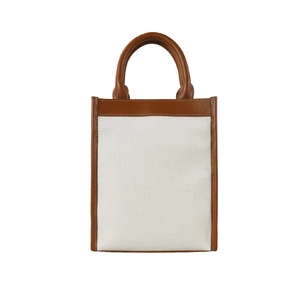 กระเป๋าชายหาดผ้าแคนวาสพิมพ์โลโก้ตามสั่ง กระเป๋าถือแฟชั่นผู้หญิง กระเป๋าช้อปปิ้งผ้าฝ้าย โรงงานเวียดนาม ขายส่ง - Product Image 3