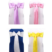 Vente en gros de ceintures de banquet pour des événements de mariage bordeaux housse de chaise nœud extensible ceintures de chaise en or rose rouge