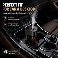 Diffuseur d'huiles essentielles intelligent sans eau pour hôtel, personnalisé, 10 ml, 20 ml, alimenté par USB, pour voiture, avec huiles