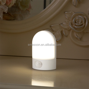 Luz de noche de inducción inteligente humana <span class=keywords><strong>Led</strong></span> dibujos animados lindo escritorio luz de noche inalámbrico niños - Product Image 3