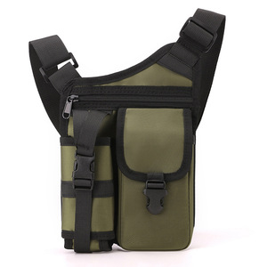 Bolso de Pecho de Nailon Multifuncional para Viajes al Aire Libre, Diseño de Bandolera de un Solo Hombro, Estilo Moderno para Comercio Exterior - Product Image 4