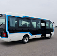 Meilleures ventes : Autocar Toyota Coaster d'occasion avec phares LED, moteur essence ou diesel en option, 30 places, pour le Hajj et l'Omra, à vendre