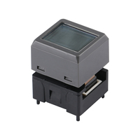 Écran LCD OLED rétroéclairé rvb à LED 19 pouces, bouton-poussoir, rétroéclairage momentané, Programmable, bouton-poussoir