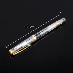 XBJ012 High-End Transparent <strong>Fountain</strong> <strong>Pen</strong> White Zirconia Ceramic Tip Features High Hardness