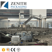 Machine de remplissage d'eau pure pour petites entreprises / Mini équipement d'embouteillage automatique certifié CE