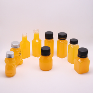 Botella de plástico transparente de 60 ml (2 oz) con tapa para bebida vitamínica, poción o shot de jengibre, miel, limón y cúrcuma para la salud y el bienestar. - Product Image 4