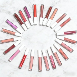Long Lasting Waterproof Mineral Fashion Wholesale Vegan <b>Custom</b> Private Label Shimmer Liquid <b>Lipstick</b> - Product Image 5