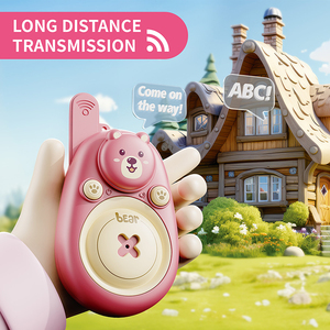 Regalos para el Día del Niño, Juego de Walkie-Talkies, Pequeño Localizador Inalámbrico de Mano, Juegos de Drama Interactivos para Padres e Hijos, Walkie-Talkie para Niños - Product Image 4