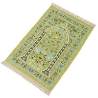PM103 Portable voyage turc Chenille sajadah Islam musulman Halal tapis de prière tapis mosquée tapis tapis de sol pour Ramadan eid
