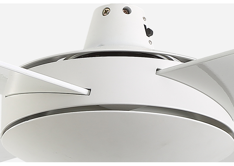 Breezelux Classic White Natural Wind Remote Control Electric Power LED Ceiling Fan Light