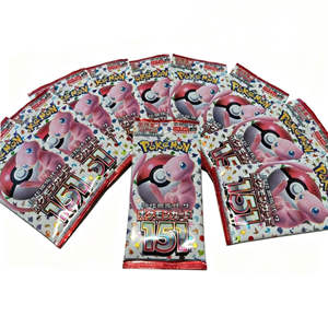 Cartes Pokémon japonaises originales 151, pack booster scellé en usine avec l'extension Scarlet Violet, cartes à collectionner en papier - Product Image 5