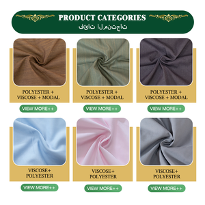 Оптовая продажа экологически чистой ткани из 100% полиэстера, супертонкой, однотонной, для костюмов и одежды - Product Image 5