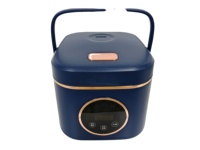 Cuiseur à riz électrique intelligent portable en plastique de 1,6L à 3,0L, petit modèle pour la maison et l'extérieur, cuisson rapide, avec tasse doseuse – Produit authentique