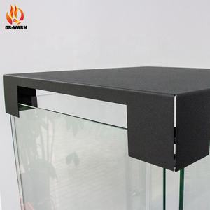 Индивидуальное обслуживание, Заводская стоячая стеклянная стена, наружная газовая пожарная яма с колесами - Product Image 3