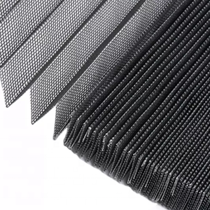 Moustiquaire moustiquaire plissée mince de haute qualité Design moderne moustiquaire filet pliant bonne qualité maille plissée porte Moskito - Product Image 5