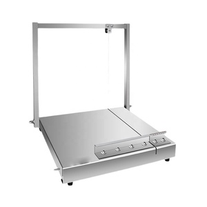 Machine à découper le fromage et le beurre en tranches, en acier inoxydable 304, de qualité industrielle, réglable de 0 à 10 cm, capacité de 5 kg - Product Image 1