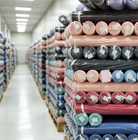 Tissu microfibre uni teint 100% polyester, poids moyen, largeur 250 cm, pour ameublement et textile de maison – Direct Usine