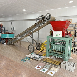 Hiệu quả thân thiện với môi trường Phễu loại xi măng Máy làm gạch tùy chỉnh khuôn rỗng lát khối tạo thành máy - Product Image 2