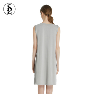 Abito <span class=keywords><strong>da</strong></span> <span class=keywords><strong>notte</strong></span> <span class=keywords><strong>da</strong></span> donna senza maniche per <span class=keywords><strong>camicia</strong></span> <span class=keywords><strong>da</strong></span> <span class=keywords><strong>notte</strong></span> <span class=keywords><strong>da</strong></span> donna <span class=keywords><strong>camicia</strong></span> <span class=keywords><strong>da</strong></span> <span class=keywords><strong>notte</strong></span> in <span class=keywords><strong>viscosa</strong></span> di bambù solido - Product Image 3