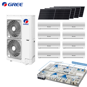 Unidad de Aire Acondicionado Central Solar VRF T1/T3 de 12 kW, Cassette Slim Duct para Hotel, Oficina, Villa, Sistema de Aire Acondicionado Multizona Slim - Product Image 1